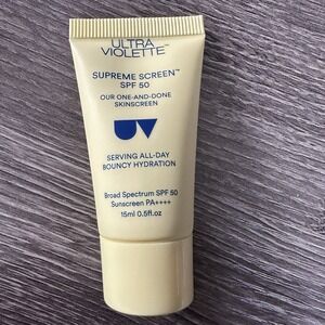 Ultra Violette Supreme Screen SPF 50 Broad Spectrum Travel Size 0.5 fl oz NEW